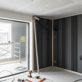 Premium Elevation Acoustic Wall Panelling Trim 2.4m in Pristine Ivory White Finish - Elegant Design for Home Interiors