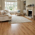 Oak Laminate Flooring 8mm with 4v Bevel Edge, Water-Resistant, 1285 x 192 mm