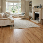 Oak Laminate Flooring 8mm with 4v Bevel Edge, Water-Resistant, 1285 x 192 mm