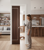Premium 30 Minutes Fire Pocket Door System with Galvanised Steel Frame and Timber Lining Kit for Seamless Integration