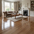 8mm High Gloss Laminate Flooring - Oak Aviva Fawn Finish