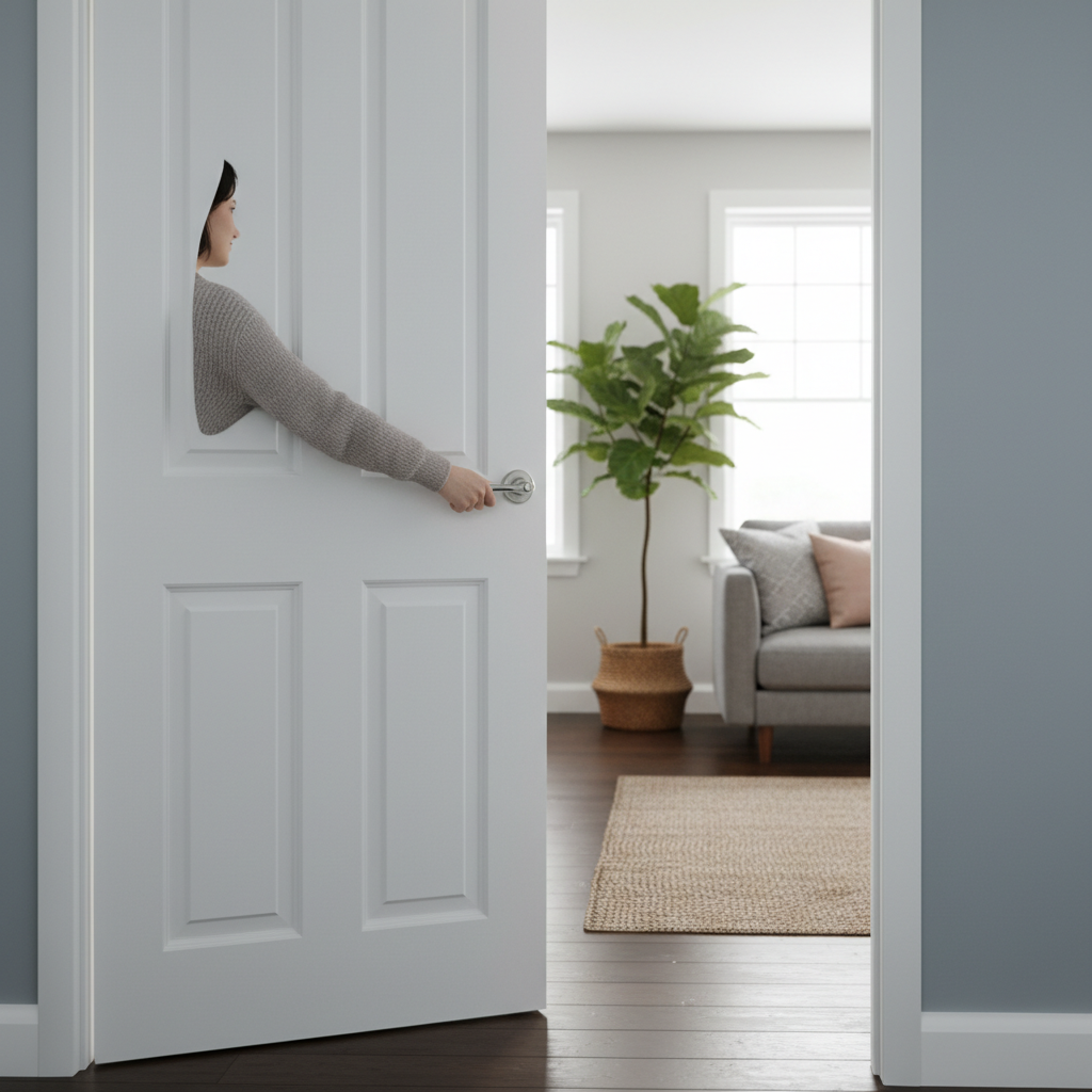 Premium Victorian Style 4 Panel Internal Door with Raised Insets, Custom Sizes Available