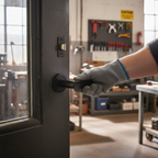 Premium Matt Black Door Handle Pack with Lever Design, Hinges, and Lock Options for Elegant Interior Doors