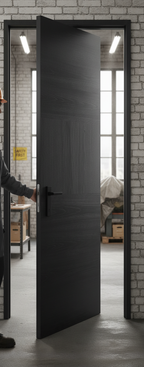 Premium Charcoal Internal Door with Engineered Construction for Contemporary Design and Stability