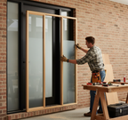 Premium Oak Effect Grand Entrance Door Frame Kit for 78" External Door with Adjustable Sidelights and Pre-Grooved Design