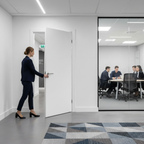 Premium Custom Made White Primed FD60 Flush Fire Door - Bespoke Internal Fire Safety Solutions