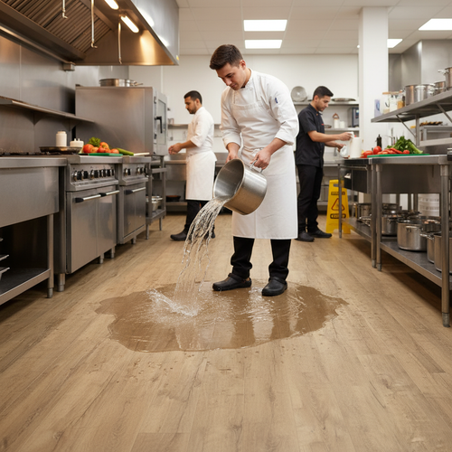 Premium 12mm Water-Resistant Laminate Flooring with Stunning Oak Effect for Durable and Elegant Interiors