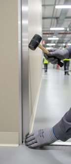 Premium High Gloss Internal Door in Beige - Custom Made Sizes for Elegant Homes - High-Quality Professional Grade for Industrial and Commercial App...