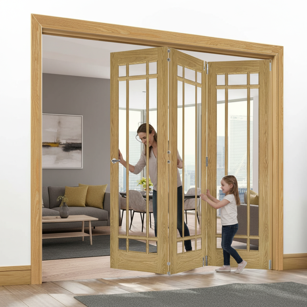 Premium Clear Glazed Room Divider with Top Hung System and Custom Configurations for Versatile Spaces