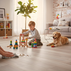 Premium 8mm Laminate Flooring with Water-Resistant Surface for Humid Environments in Multiple Colors