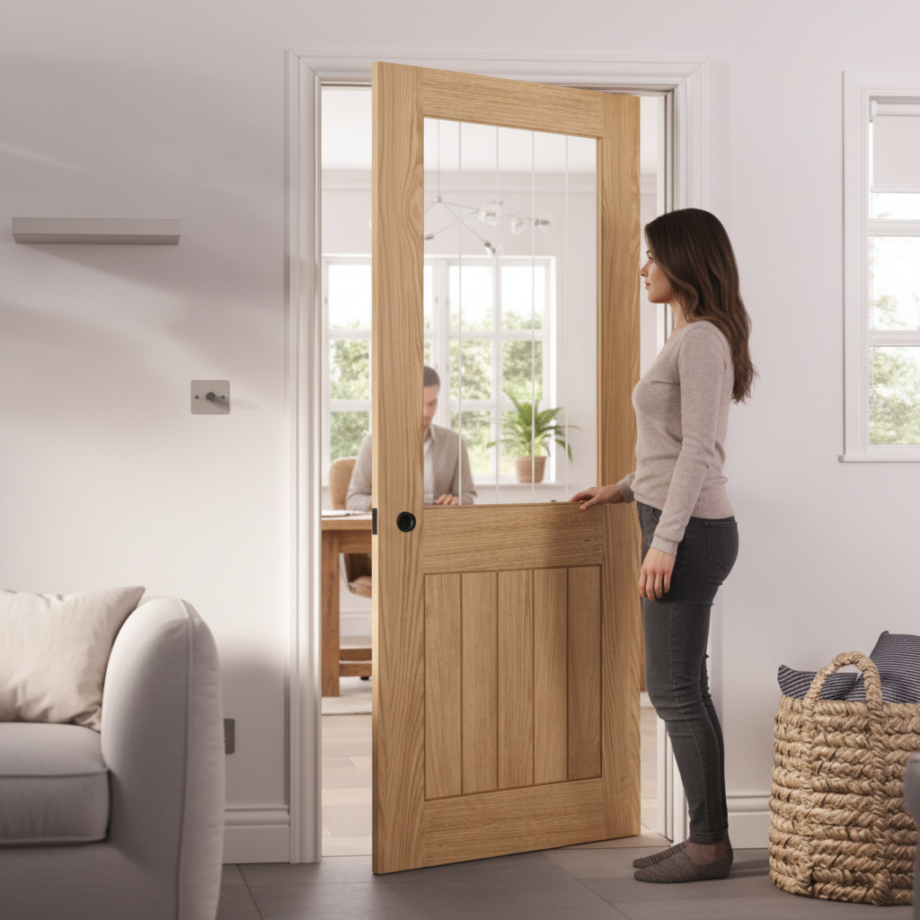 Premium Silkscreen Glazed Pocket Door Set with Galvanised Steel Frame and Adjustable Protrusion for Modern Interiors