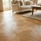 Bretagne Oak Water-Resistant 8mm Matt Laminate Flooring, 1181 x 395mm - detail view