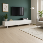 Engineered Real Wood Flooring - 14mm Light Brushed White Oak