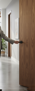Premium Flush Walnut Internal Door - Contemporary Design with FSC Certification and 10 Year Guarantee