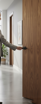 Premium Flush Walnut Internal Door - Contemporary Design with FSC Certification and 10 Year Guarantee