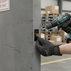 Premium CE13 Fire Rated Bolt Through Tubular Latch 63mm - Matt Black Finish for Fire Doors