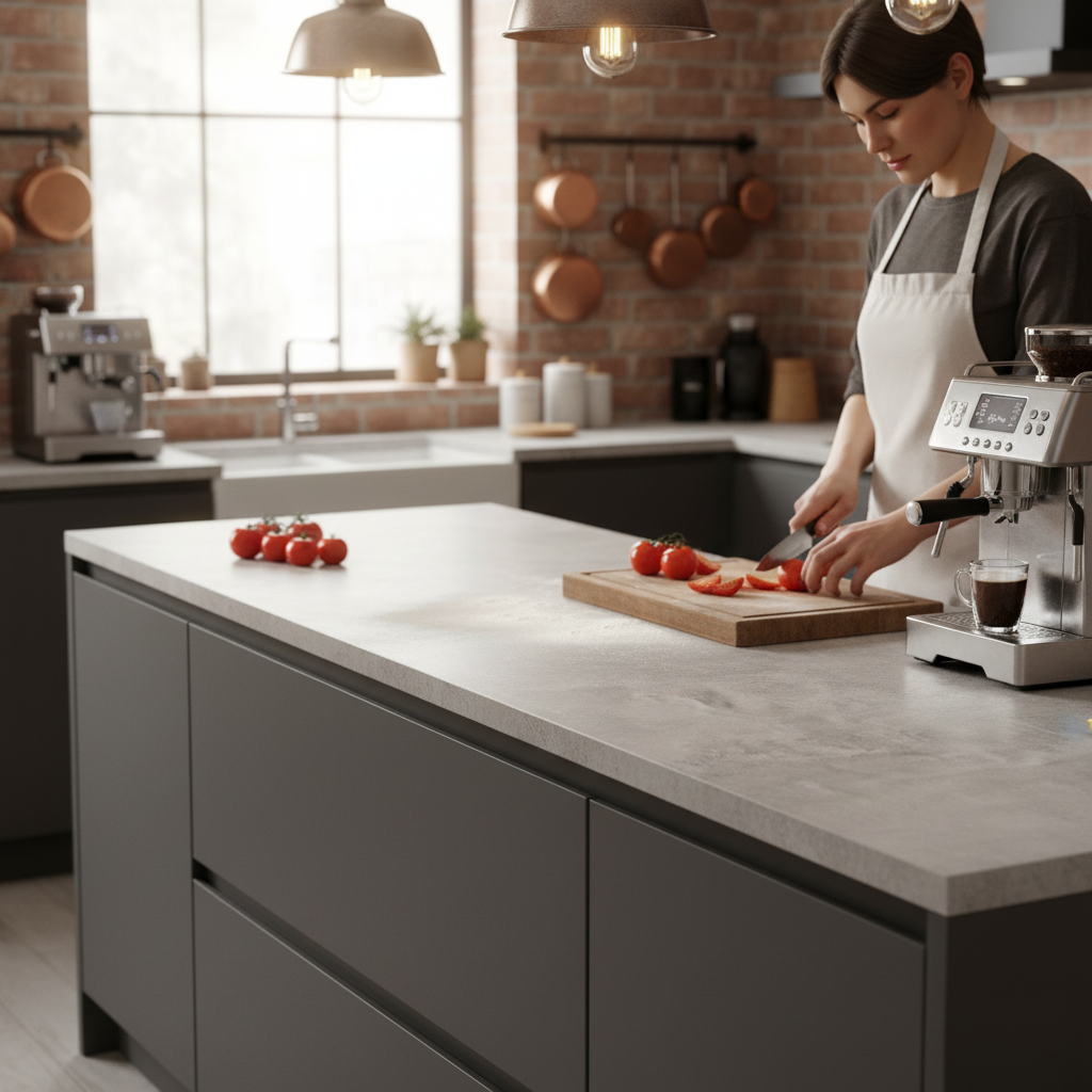 Premium Square Edge Laminate Worktop 3000mm x 600mm x 38mm - Durable, Easy Maintenance, Ideal for Kitchens - Image 2