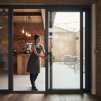 Premium 7ft Aluminium Sliding Doors with Multi Point Locking System, Double Glazed and Thermally Efficient Design