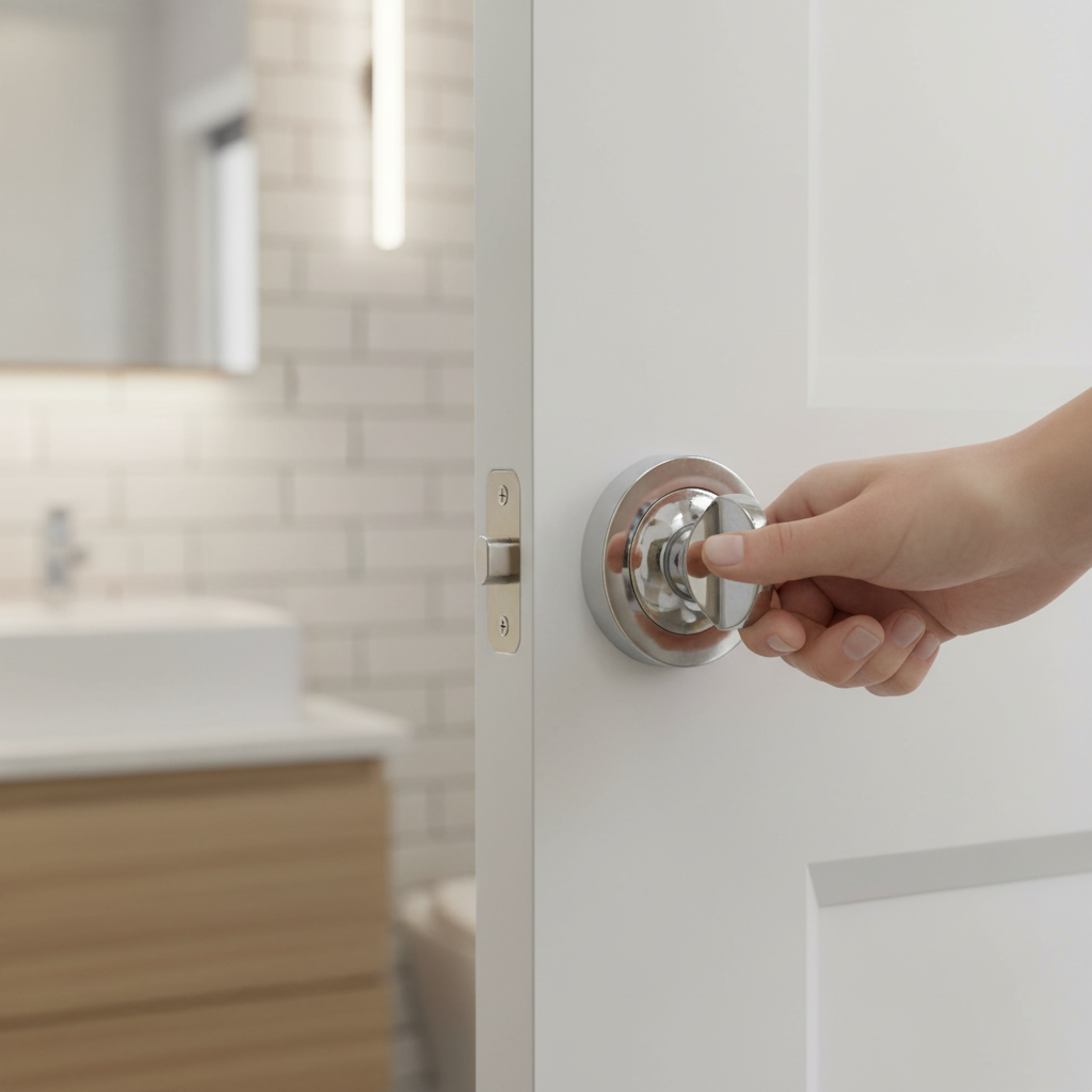 Premium Round WC Turn and Release with Polished Chrome Finish for Modern Interiors - Image 2