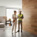 Premium Luxe Vision SPC 4mm UV Resistant Coating Wall Panelling - Oak Effect Panels for Sophisticated Interior Design