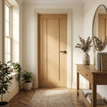FD30 Fire Rated Oak Internal Door Made-to-Measure Unfinished