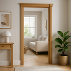Fully Finished Oak Sovereign Architrave Set for Internal Use