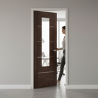 Premium Internal Fully Finished Venice 1 Light Clear Glass Made-to-Measure Door for Custom Interiors - Image 2