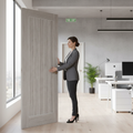 Premium Fully Finished Laminated Light Grey Internal Door for Modern Interiors - High-Quality Professional Grade for Industrial and Commercial Appl...