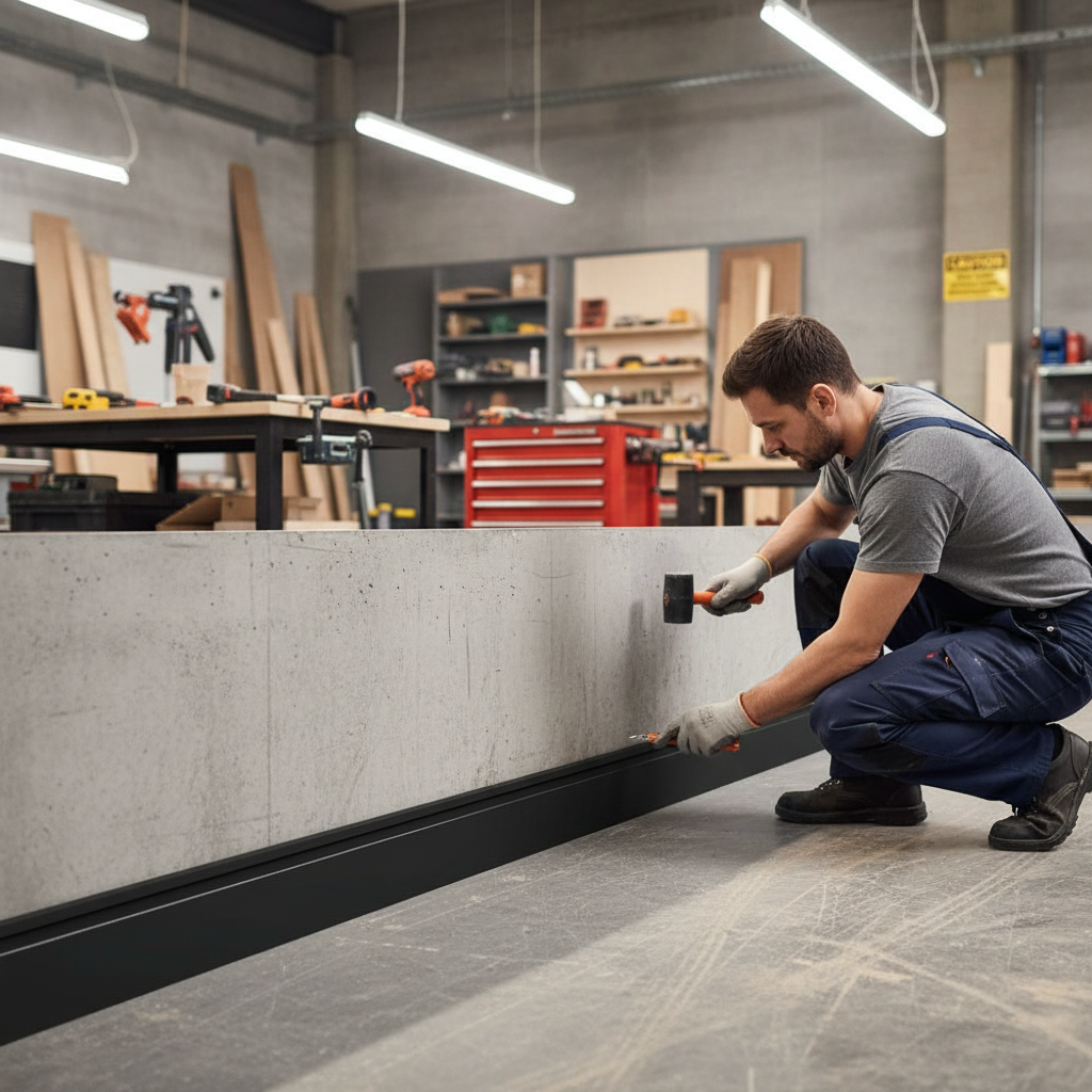 Premium Contemporary Water-Resistant Skirting Board 2.4m Length, 13mm Thickness with Durable Recycled Polystyrene Construction