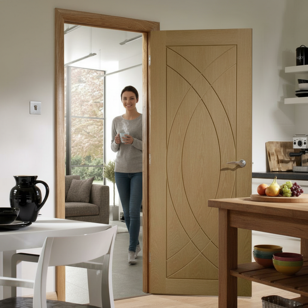 Premium Fully Finished Internal Door with Glazed Options and Solid Core Construction for Enhanced Durability and Style