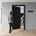 Internal Primed Industrial 2.0 Lifestyle 4 Panel Door with Protective Basecoat and Fully Panelled Design for Enhanced...