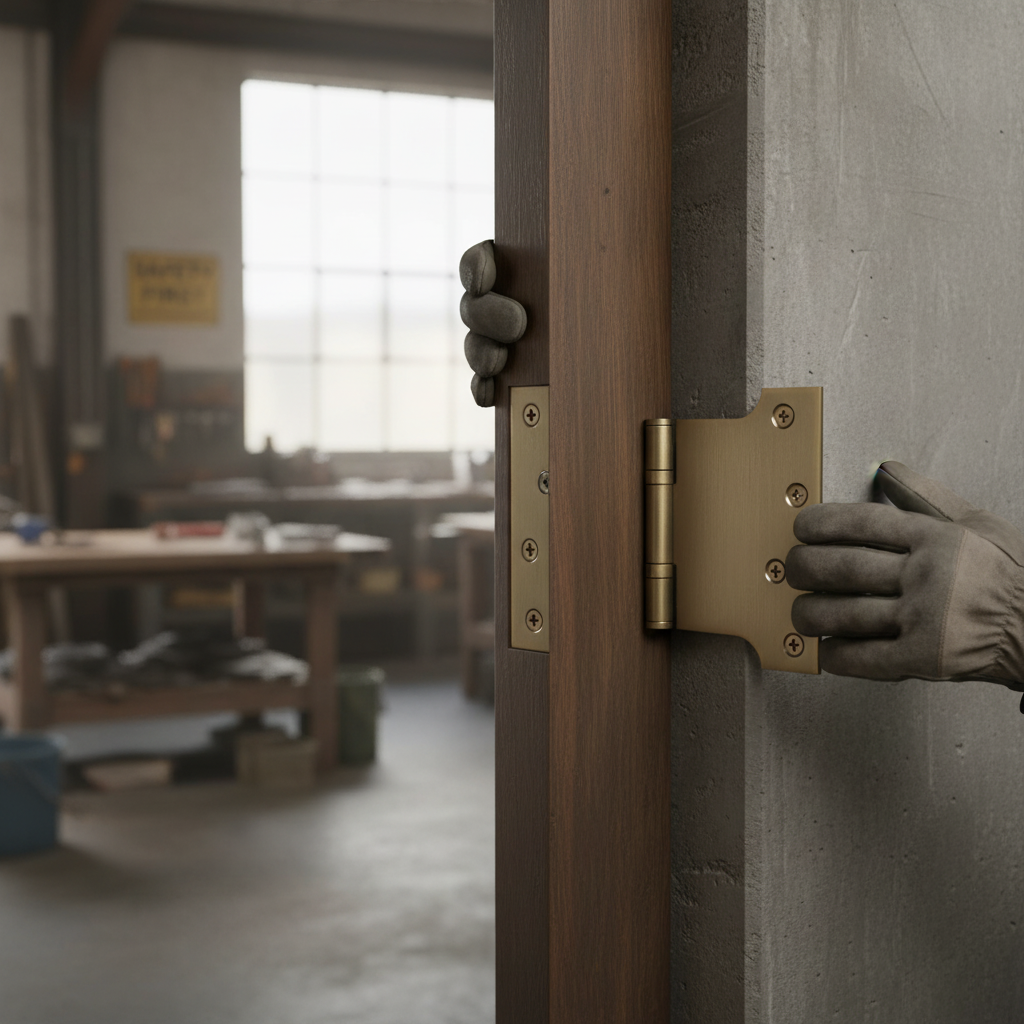 Premium 102mm Ball Bearing Hinge - Antique Brass Finish for Smooth Door Operation and Durability