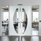 Premium Double Fire Rated Pocket Door System with Galvanised Steel Frame and High-Density Fire-Resisting Jambs