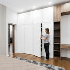 Premium Internal Painted Full-Shaker Wardrobe Cupboard Door with White Finish, Ideal for Modern Interiors - Image 2
