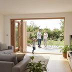 Premium Oak Bifolding Doorset - Unfinished Design for Seamless Room Transitions in Multiple Configurations