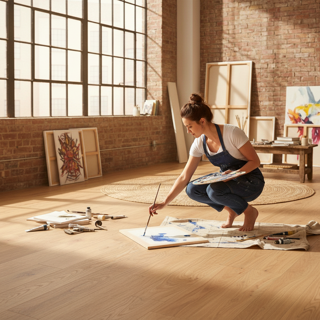 Premium 14mm Brushed and Oiled Engineered Real Wood Flooring for Classic Elegance