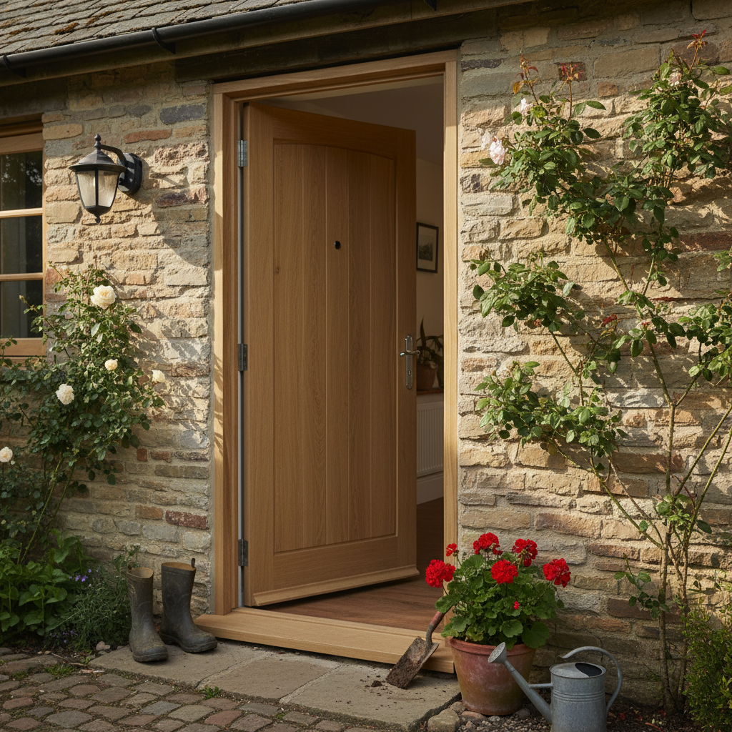Premium External Unfinished Timber Door Frame with Cill for 30, 32 & 33 Inch Doors - Image 2