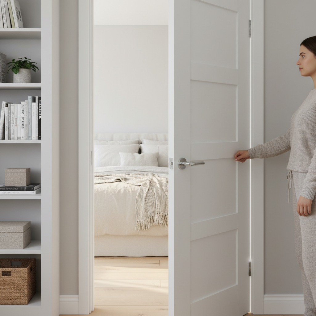 Premium 4 Panel Internal Door with Engineered Construction and Smooth Finish for Elegant Home Interiors