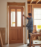 Premium Hardwood Unglazed External Door - Durable Design for Enhanced Security and Aesthetic Appeal