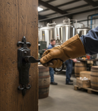 Premium Curly Tail Lever on Gothic Backplate for Authentic Style in Any Setting - High-Quality Professional Grade for Industrial and Commercial App...