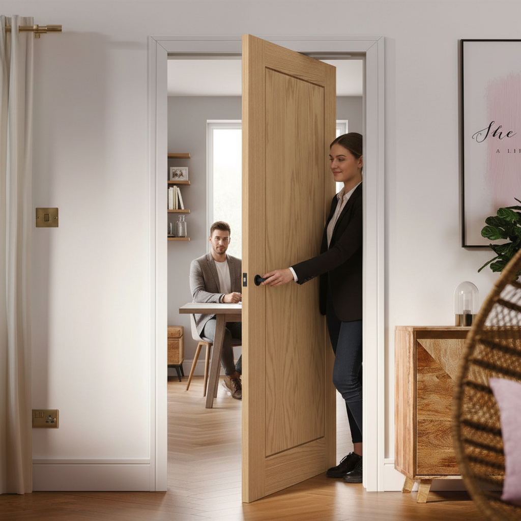 Premium Contemporary Flush Inlay Pocket Door Set with Galvanized Steel Frame and Adjustable Jambs for Stylish Interior Spaces