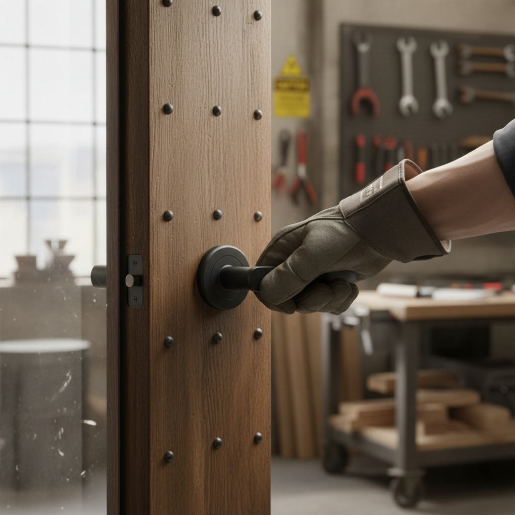 Premium Matt Black Lever on Round Rose - Heavy Duty Design for Commercial and Domestic Use