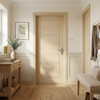 Blonde Oak Internal Ladder Door Fully Finished