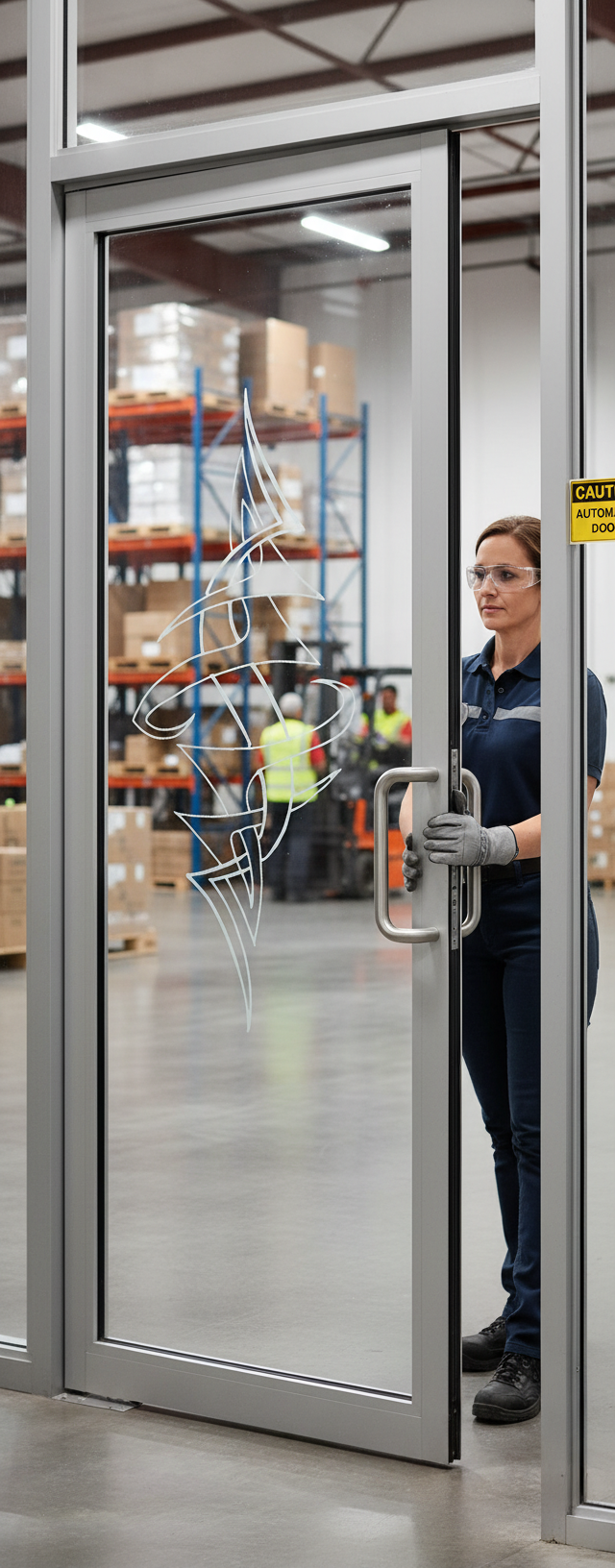 Premium Satin Glass Door - Frameless Design with Easy-Clean Finish and Custom Sizes Up to 1026mm x 2040mm