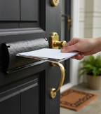 Premium Antique Curved Letter Tidy for Authentic Home Decor and Organization - High-Quality Professional Grade for Industrial and Commercial Applic...