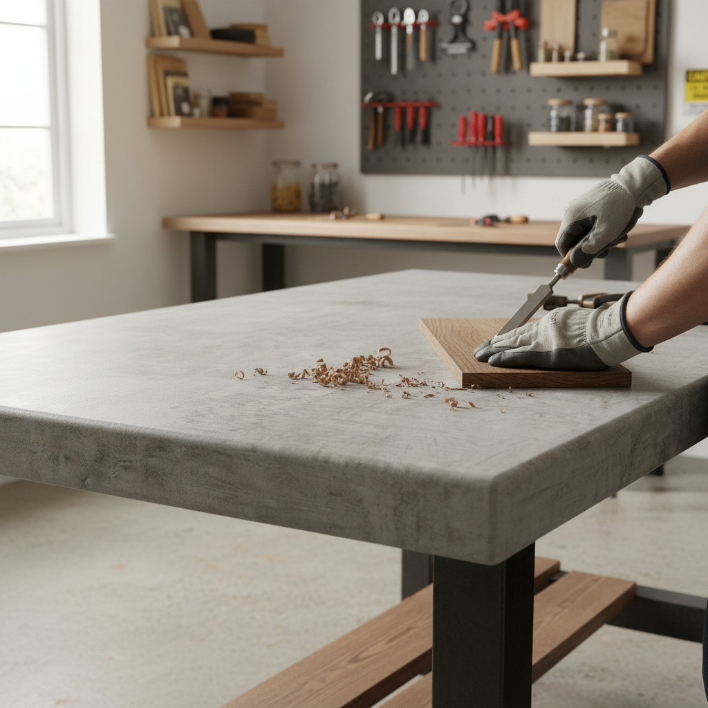 Premium Rounded Edge Laminate Worktop 3000mm x 600mm x 38mm - Durable and Stylish for Kitchens and Workspaces