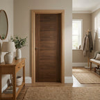 Internal Milano Door in Fully Finished Walnut with Solid Engineered Core