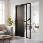 Premium Heavy Duty Pocket Door System with 4P Door - Galvanised Steel Frame, Adjustable Jambs, and 15-Year Guarantee