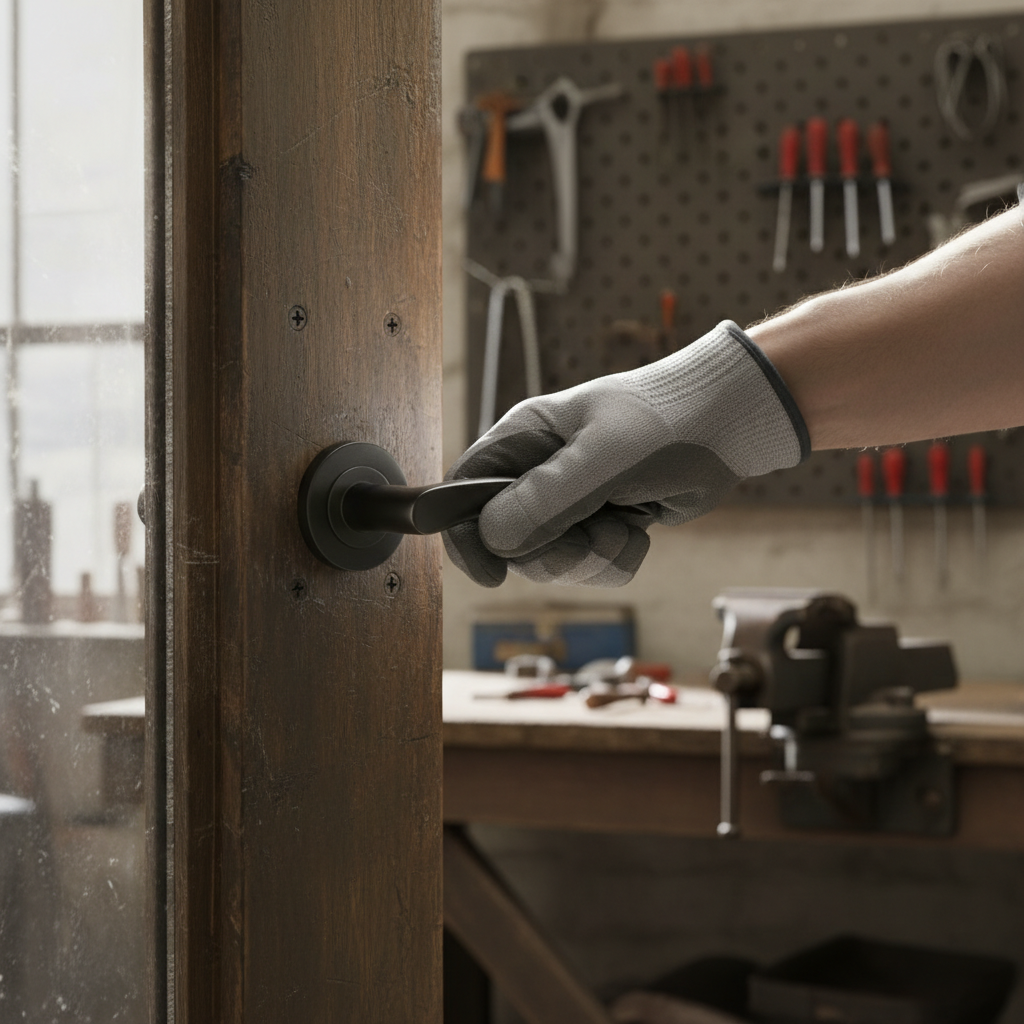 Premium Lever on Rose with Matt Black Finish, Fire Rated for 120-240 Minutes, Ideal for Domestic and Commercial Use