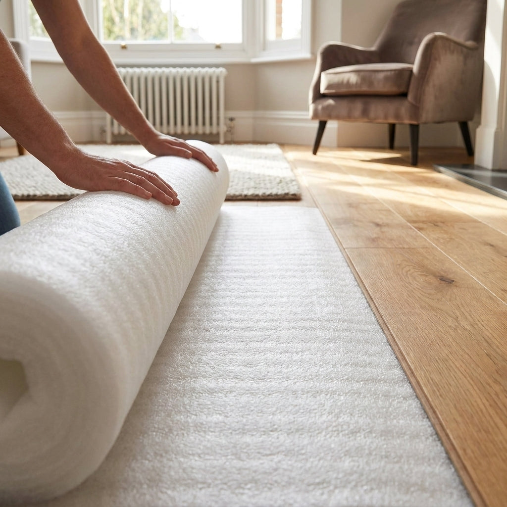 2mm Acoustic Underlay Sheet for Laminate & Real Wood Flooring - detail view
